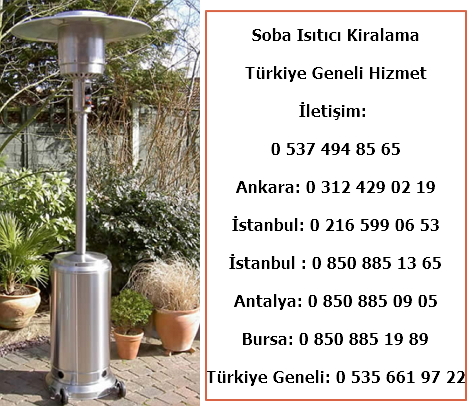 Palmiye soba ısıtıcı kiralama