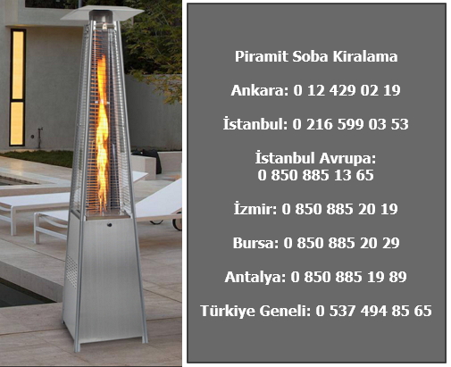 Kiralık piramit soba ısıtıcı