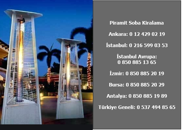 Isıtıcı soba kiralama fiyat
